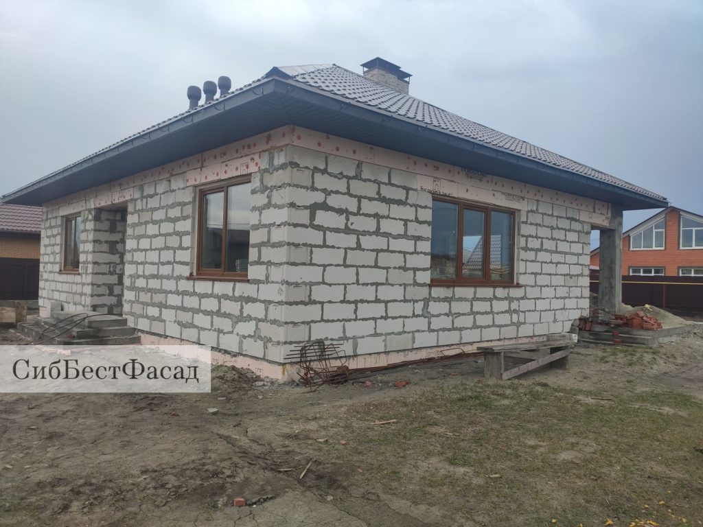 Японские фасадные панели под штукатурку