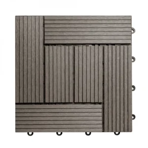 Садовый паркет CM Garden Classic 30х30 см текстура вельвет, 11 шт. WENGE (Венге)
