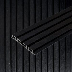 Реечная стеновая панель CM Wall Black Wood (Черное дерево)